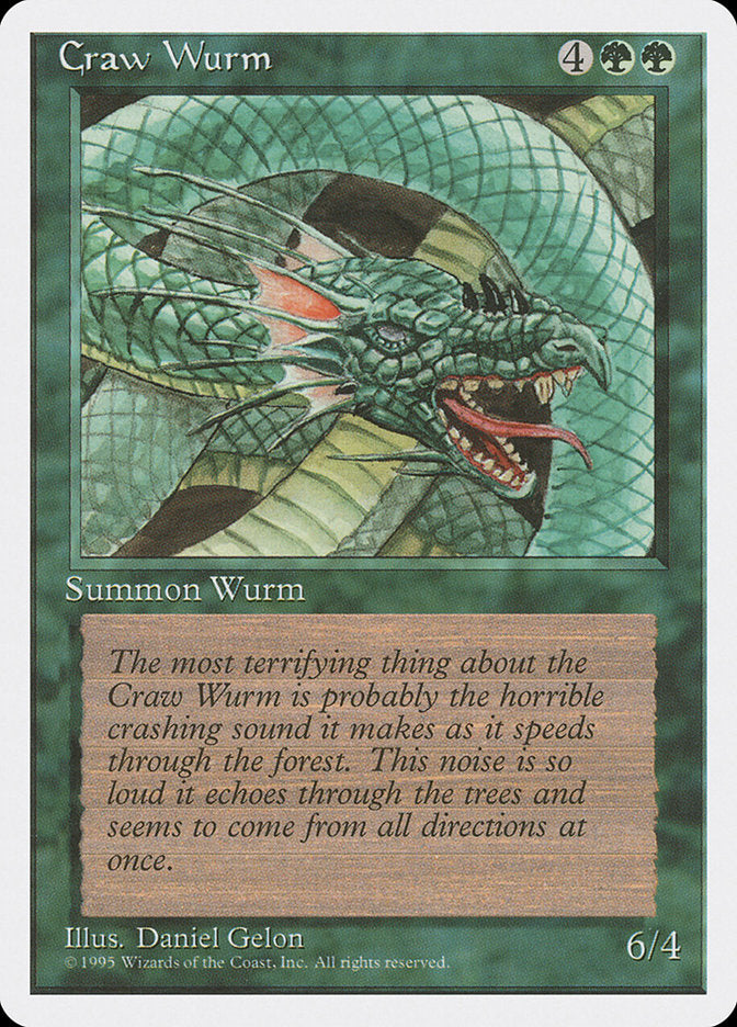 Craw Wurm [Fourth Edition] | Gear Gaming Fayetteville