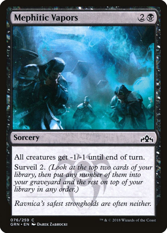 Mephitic Vapors [Guilds of Ravnica] | Gear Gaming Fayetteville