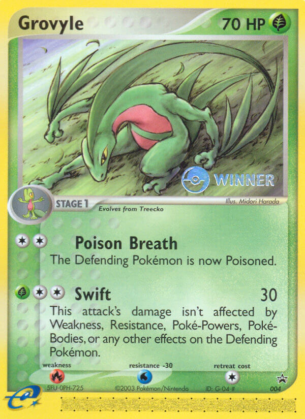 Grovyle (004) [Nintendo: Black Star Promos] | Gear Gaming Fayetteville