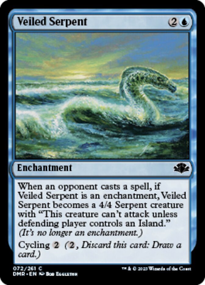 Veiled Serpent [Dominaria Remastered] | Gear Gaming Fayetteville