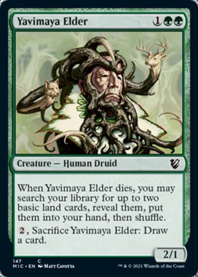 Yavimaya Elder [Innistrad: Midnight Hunt Commander] | Gear Gaming Fayetteville