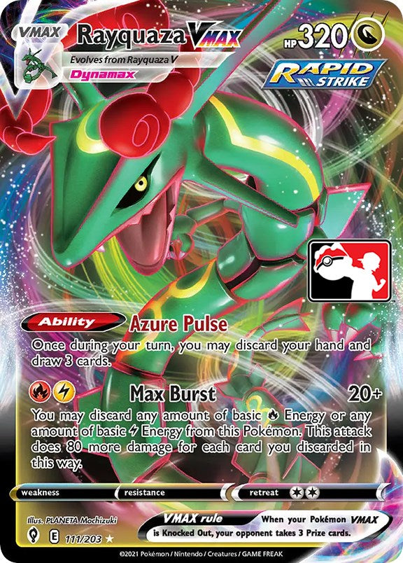 Rayquaza VMAX (111/203) [Prize Pack Series One] | Gear Gaming Fayetteville