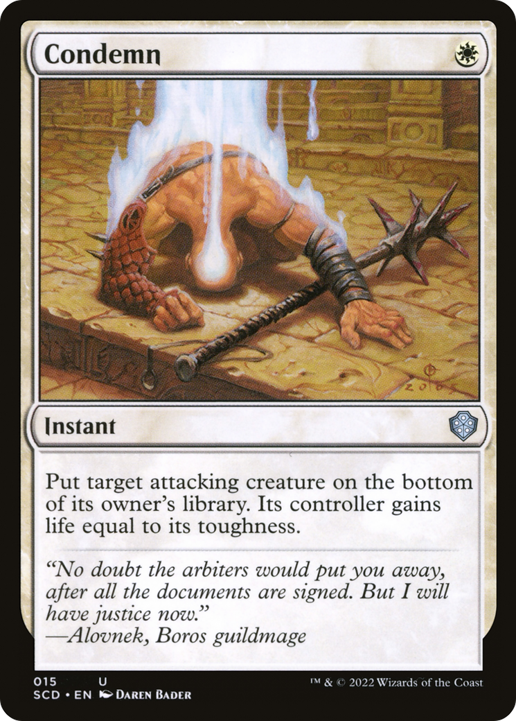 Condemn [Starter Commander Decks] | Gear Gaming Fayetteville