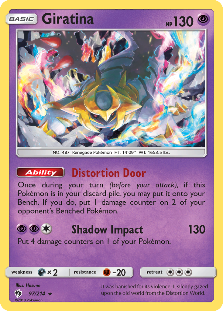 Giratina (97/214) [Sun & Moon: Lost Thunder] | Gear Gaming Fayetteville