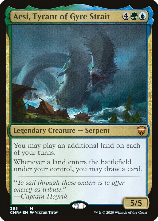 Aesi, Tyrant of Gyre Strait [Commander Legends] | Gear Gaming Fayetteville