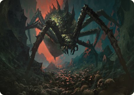 Shelob, Child of Ungoliant Art Card [The Lord of the Rings: Tales of Middle-earth Art Series] | Gear Gaming Fayetteville