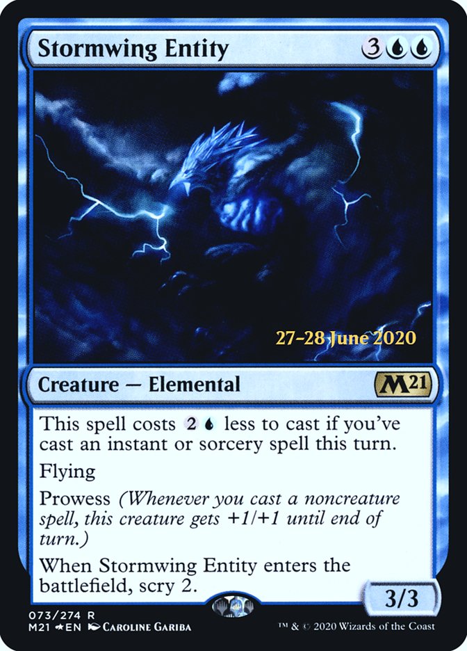 Stormwing Entity [Core Set 2021 Prerelease Promos] | Gear Gaming Fayetteville