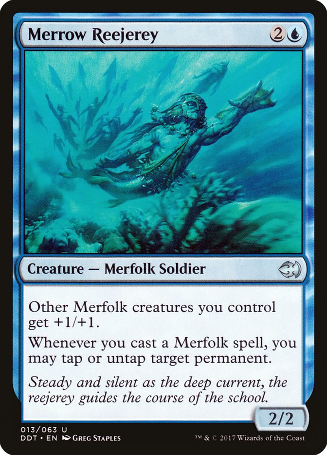 Merrow Reejerey [Duel Decks: Merfolk vs. Goblins] | Gear Gaming Fayetteville