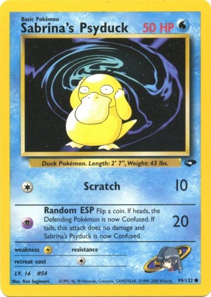 Sabrina's Psyduck (99/132) [Gym Challenge Unlimited] | Gear Gaming Fayetteville