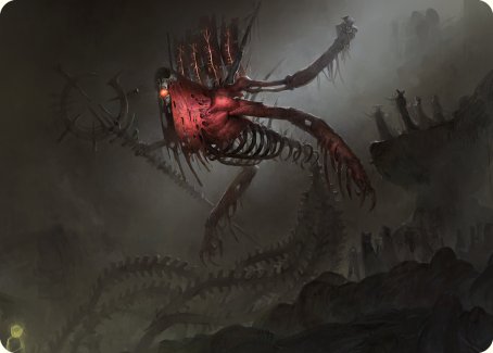 Drivnod, Carnage Dominus Art Card [Phyrexia: All Will Be One Art Series] | Gear Gaming Fayetteville