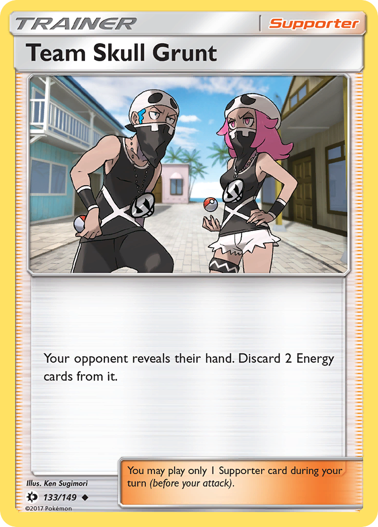 Team Skull Grunt (133/149) [Sun & Moon: Base Set] | Gear Gaming Fayetteville