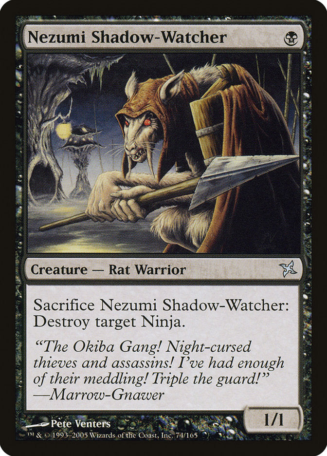 Nezumi Shadow-Watcher [Betrayers of Kamigawa] | Gear Gaming Fayetteville