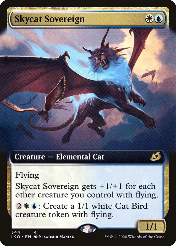 Skycat Sovereign (Extended Art) [Ikoria: Lair of Behemoths] | Gear Gaming Fayetteville