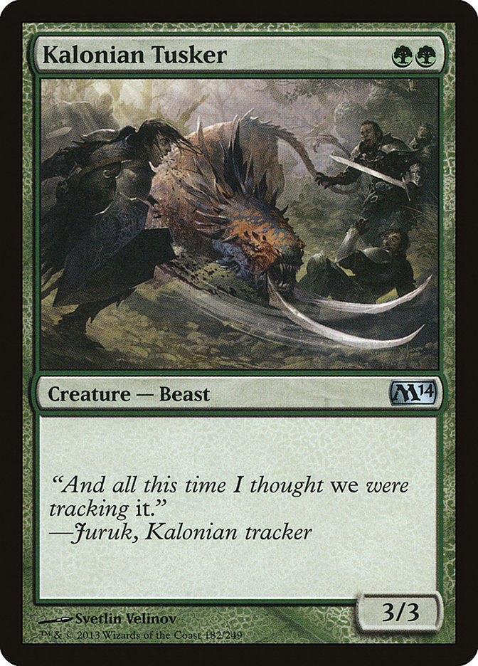 Kalonian Tusker [Magic 2014] | Gear Gaming Fayetteville