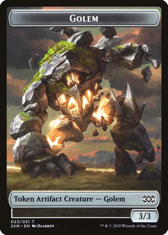 Golem Token [Double Masters Tokens] | Gear Gaming Fayetteville