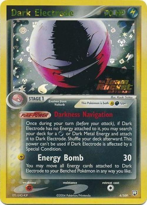 Dark Electrode (4/109) (Stamped) [EX: Team Rocket Returns] | Gear Gaming Fayetteville