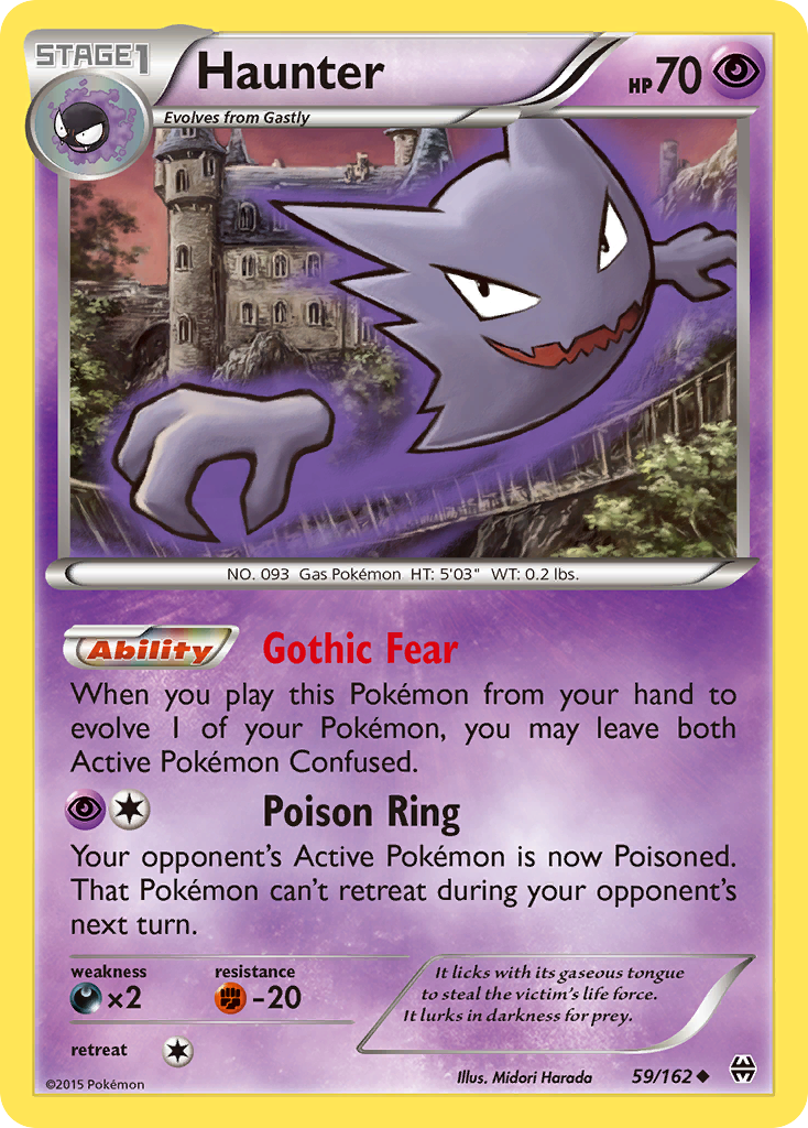 Haunter (59/162) [XY: BREAKthrough] | Gear Gaming Fayetteville