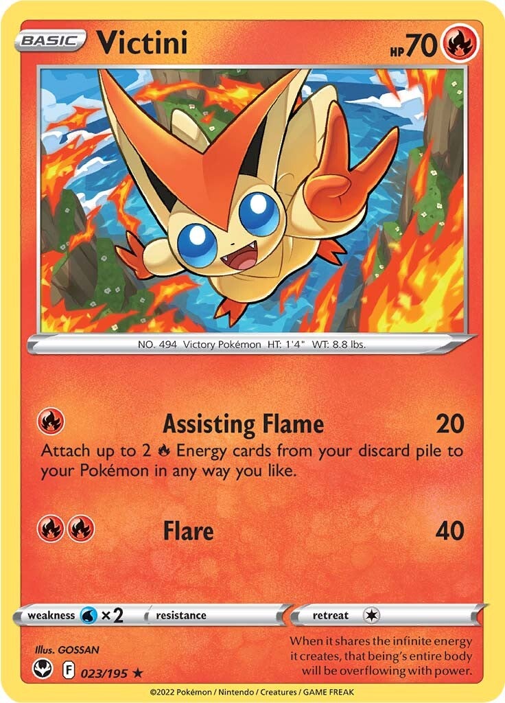 Victini (023/195) [Sword & Shield: Silver Tempest] | Gear Gaming Fayetteville