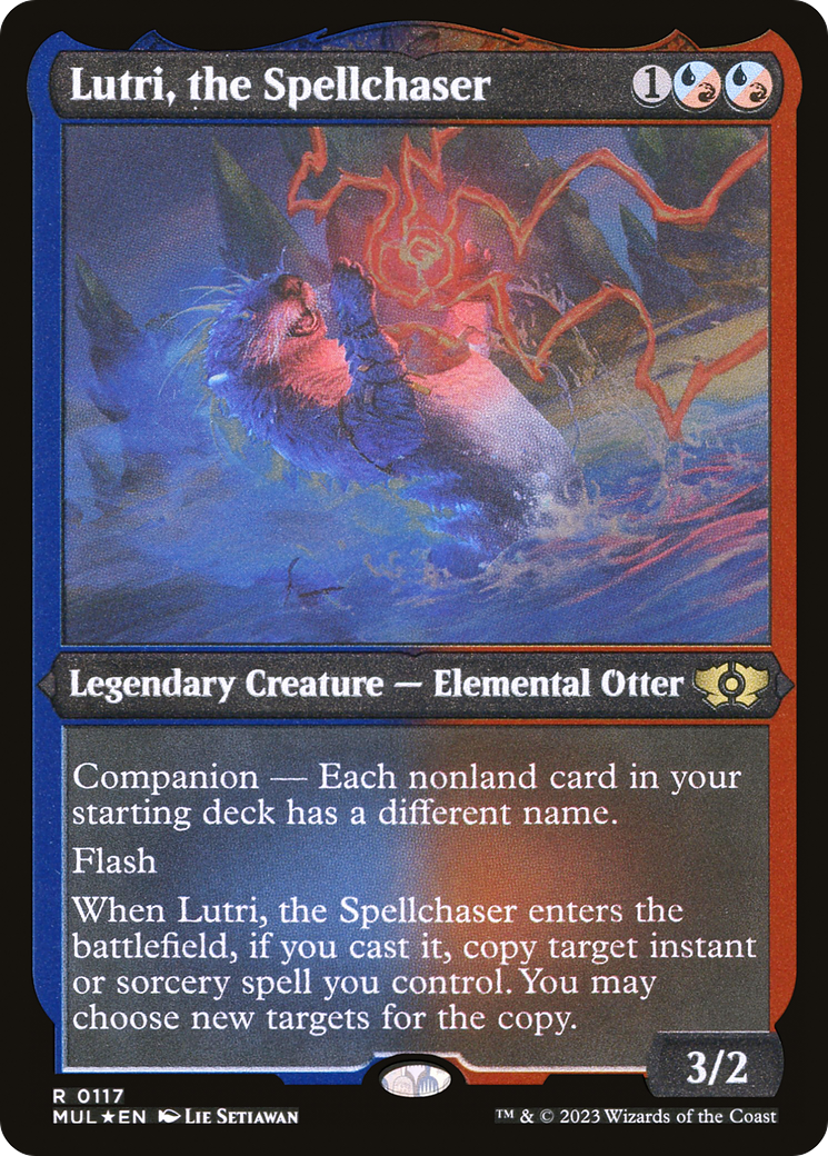 Lutri, the Spellchaser (Foil Etched) [Multiverse Legends] | Gear Gaming Fayetteville