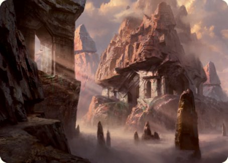 Mountain (277) Art Card [Dungeons & Dragons: Adventures in the Forgotten Realms Art Series] | Gear Gaming Fayetteville