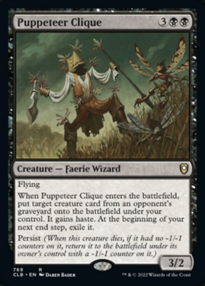 Puppeteer Clique [Commander Legends: Battle for Baldur's Gate] | Gear Gaming Fayetteville