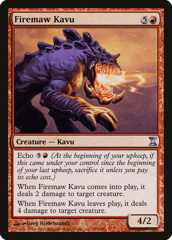 Firemaw Kavu [Time Spiral] | Gear Gaming Fayetteville