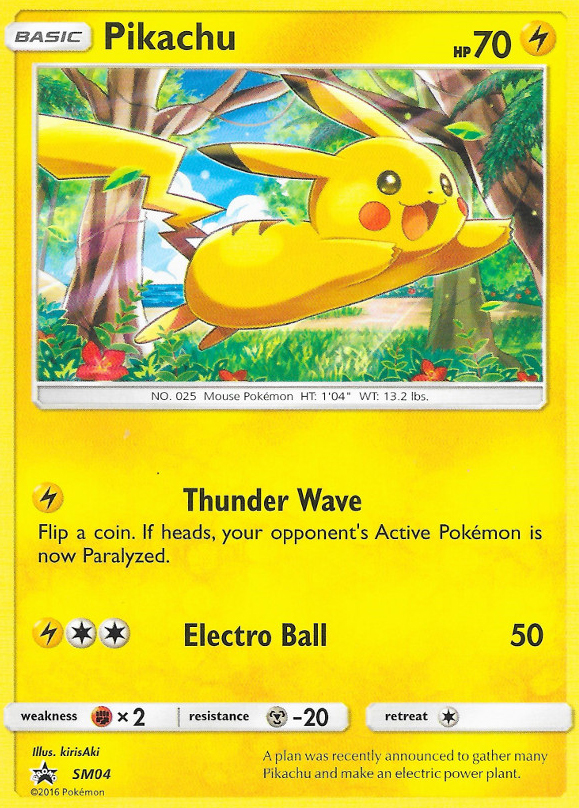 Pikachu (SM04) [Sun & Moon: Black Star Promos] | Gear Gaming Fayetteville