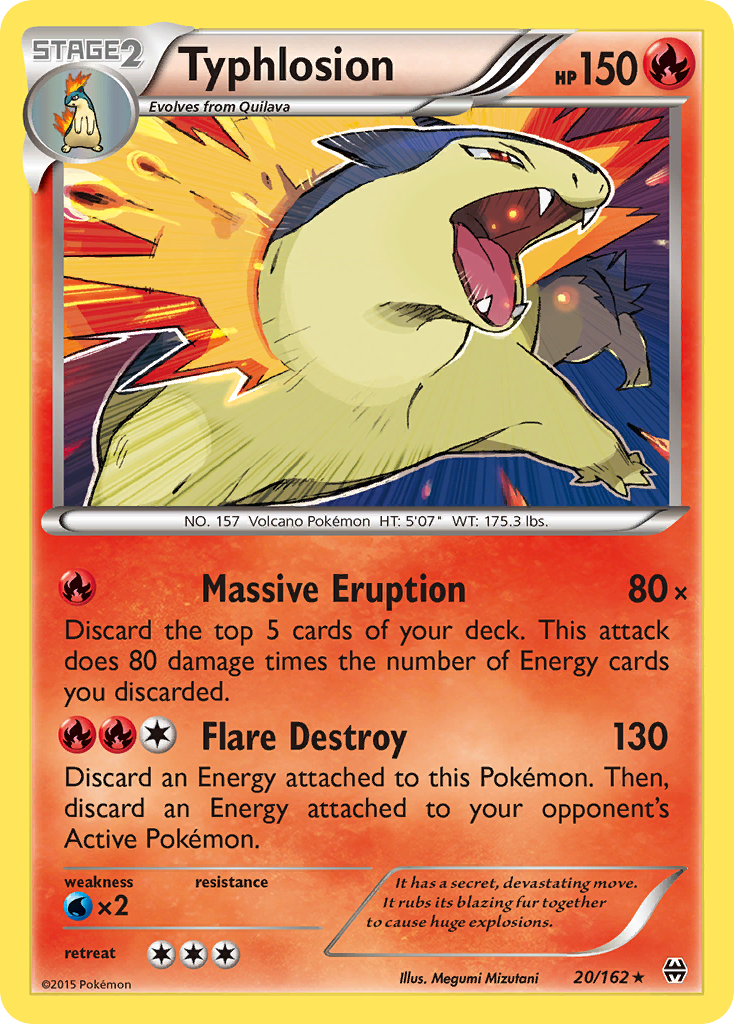 Typhlosion (20/162) [XY: BREAKthrough] | Gear Gaming Fayetteville