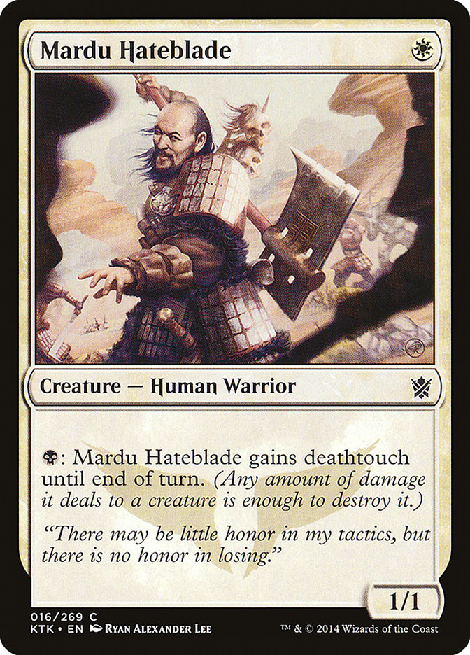 Mardu Hateblade [Khans of Tarkir] | Gear Gaming Fayetteville