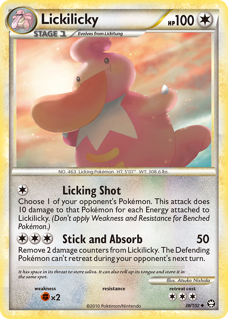 Lickilicky (38/102) [HeartGold & SoulSilver: Triumphant] | Gear Gaming Fayetteville