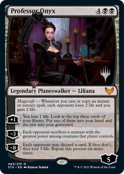 Professor Onyx (Promo Pack) [Strixhaven: School of Mages Promos] | Gear Gaming Fayetteville