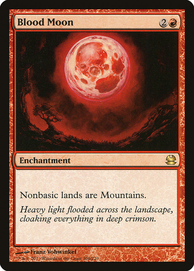 Blood Moon [Modern Masters] | Gear Gaming Fayetteville