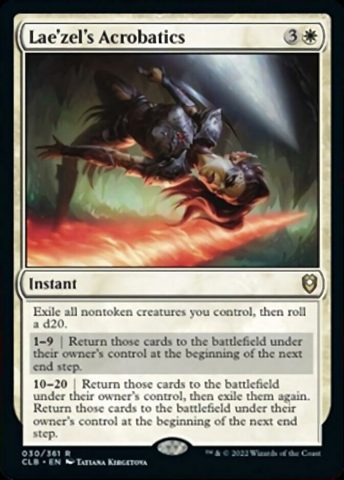 Lae'zel's Acrobatics [Commander Legends: Battle for Baldur's Gate] | Gear Gaming Fayetteville