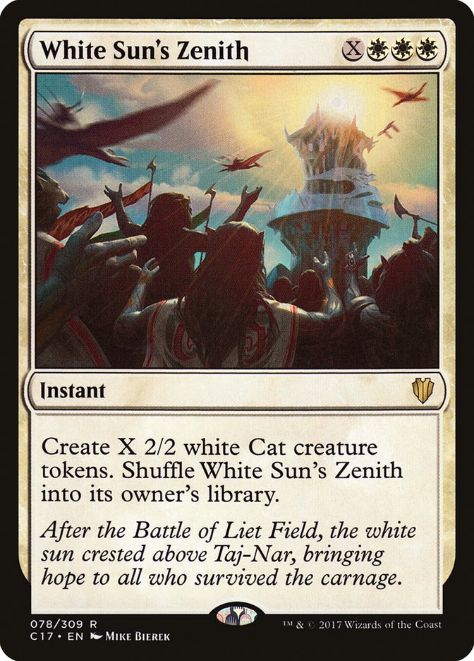 White Sun's Zenith [Commander 2017] | Gear Gaming Fayetteville