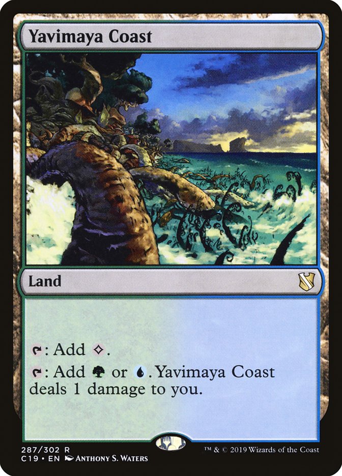 Yavimaya Coast [Commander 2019] | Gear Gaming Fayetteville