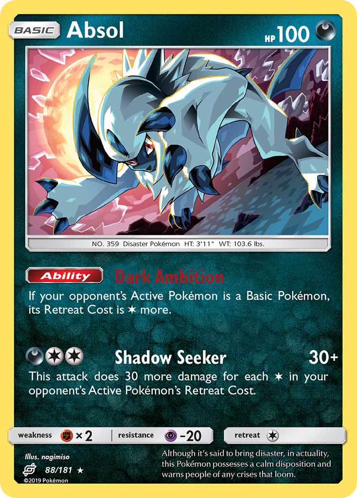 Absol (88/181) [Sun & Moon: Team Up] | Gear Gaming Fayetteville