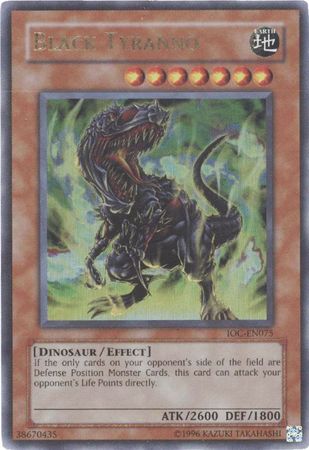 Black Tyranno [IOC-EN075] Ultra Rare | Gear Gaming Fayetteville