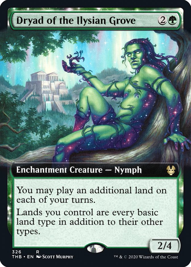 Dryad of the Ilysian Grove (Extended Art) [Theros Beyond Death] | Gear Gaming Fayetteville