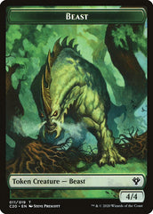 Bird Illusion // Beast (011) Double-Sided Token [Commander 2020 Tokens] | Gear Gaming Fayetteville