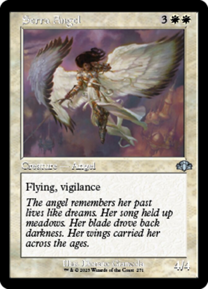 Serra Angel (Retro) [Dominaria Remastered] | Gear Gaming Fayetteville