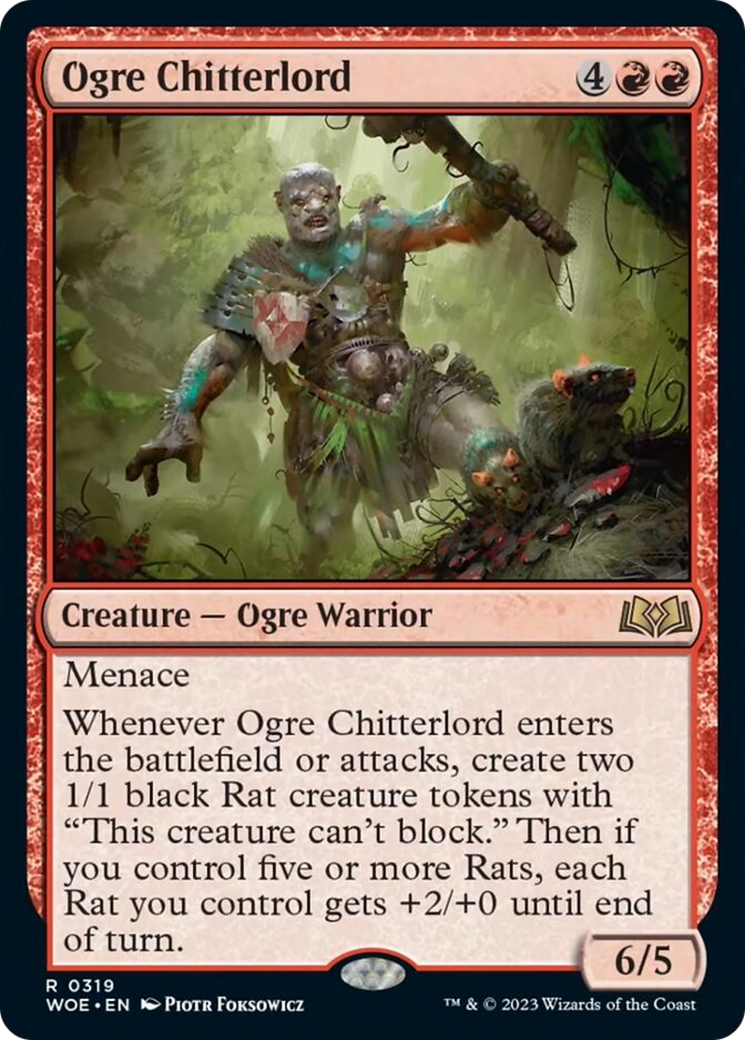 Ogre Chitterlord [Wilds of Eldraine] | Gear Gaming Fayetteville