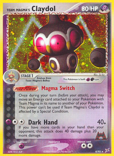 Team Magma's Claydol (8/95) [EX: Team Magma vs Team Aqua] | Gear Gaming Fayetteville