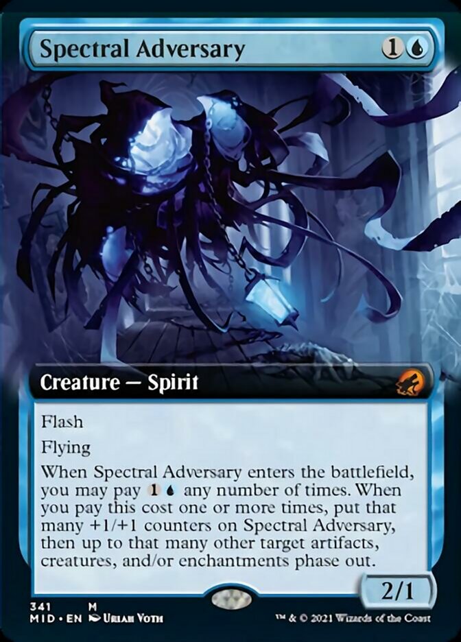 Spectral Adversary (Extended Art) [Innistrad: Midnight Hunt] | Gear Gaming Fayetteville