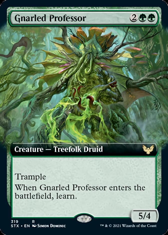 Gnarled Professor (Extended Art) [Strixhaven: School of Mages] | Gear Gaming Fayetteville