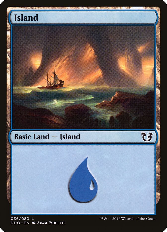 Island (36) [Duel Decks: Blessed vs. Cursed] | Gear Gaming Fayetteville