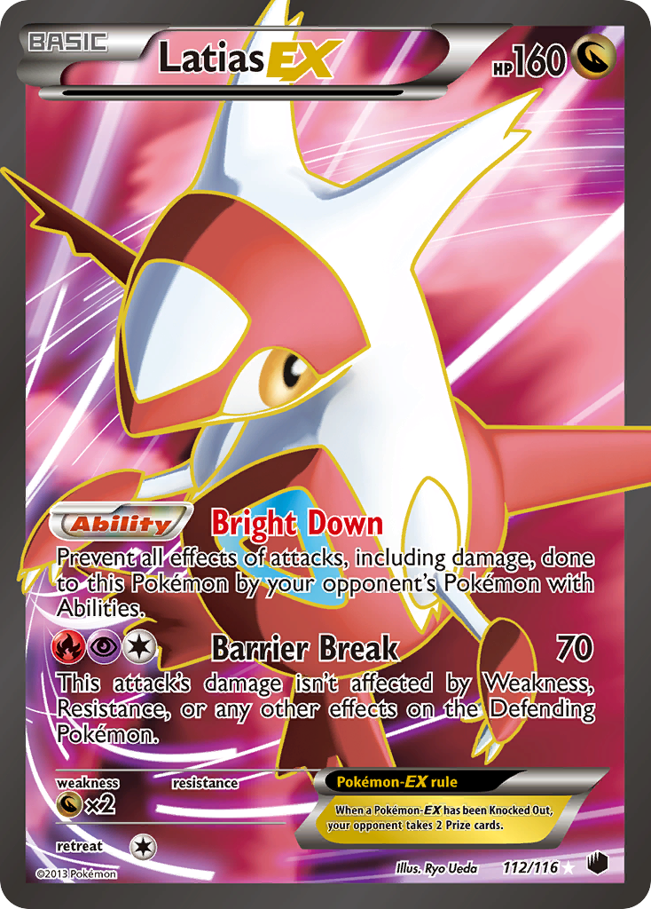 Latias EX (112/116) [Black & White: Plasma Freeze] | Gear Gaming Fayetteville