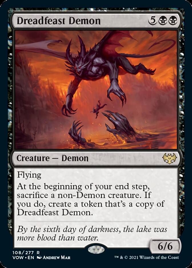 Dreadfeast Demon [Innistrad: Crimson Vow] | Gear Gaming Fayetteville