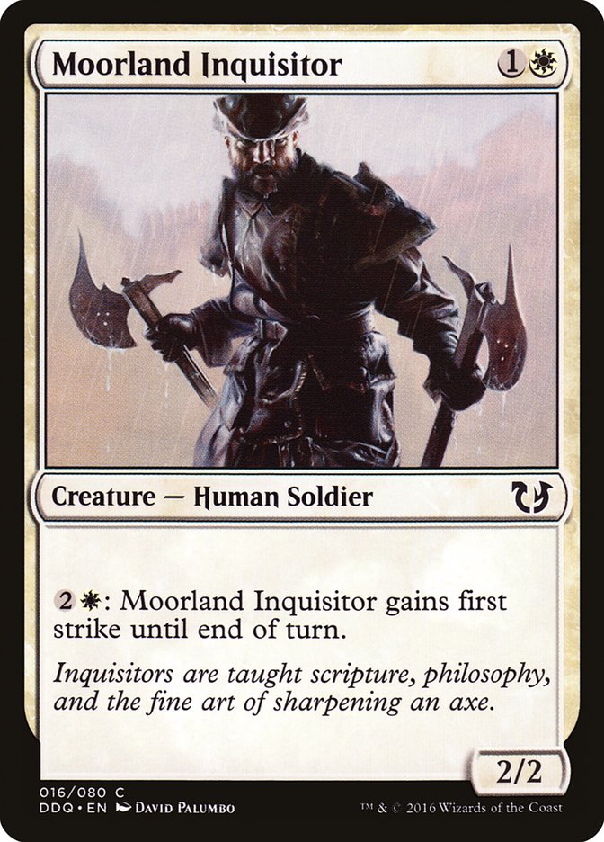 Moorland Inquisitor [Duel Decks: Blessed vs. Cursed] | Gear Gaming Fayetteville