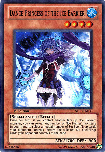 Dance Princess of the Ice Barrier [STBL-EN033] Super Rare | Gear Gaming Fayetteville