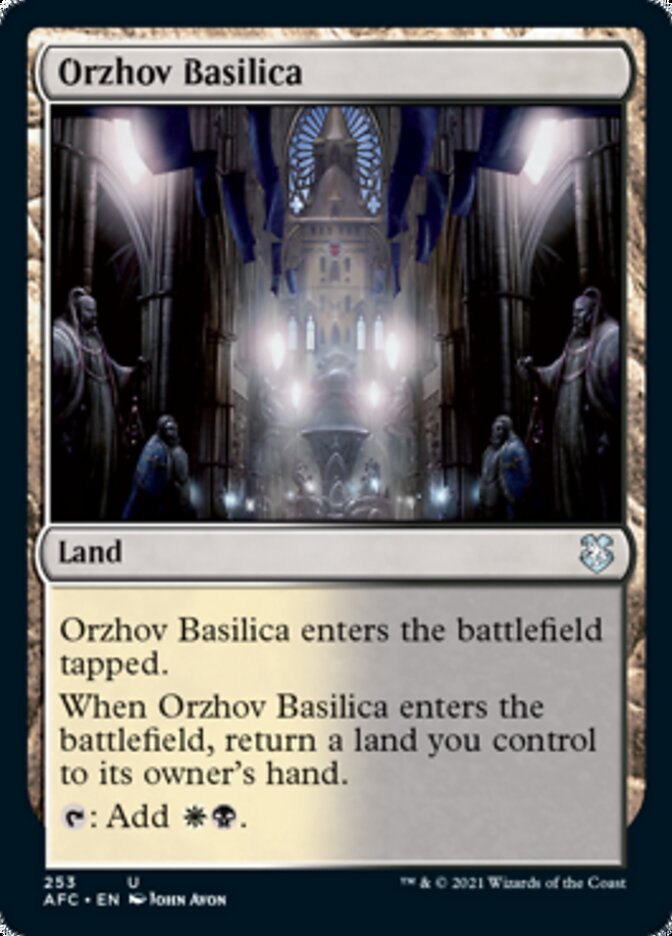 Orzhov Basilica [Dungeons & Dragons: Adventures in the Forgotten Realms Commander] | Gear Gaming Fayetteville